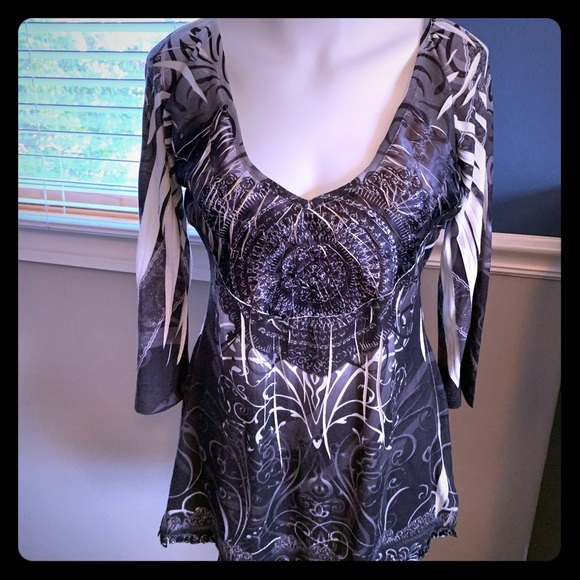 One World 3/4 length sleeve small - Picture 1 of 5